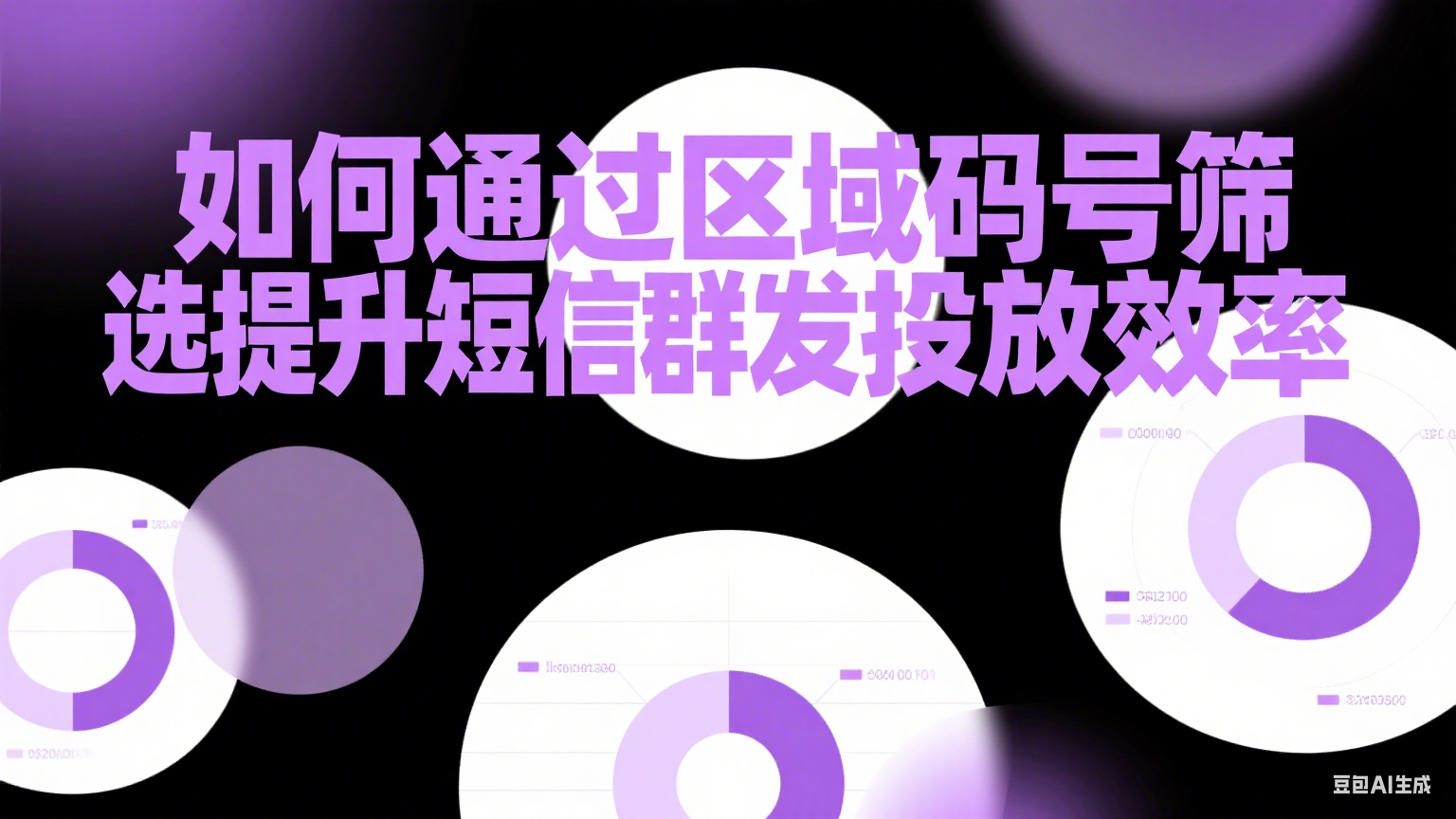 如何通过区域号码筛选提升短信群发投放效率