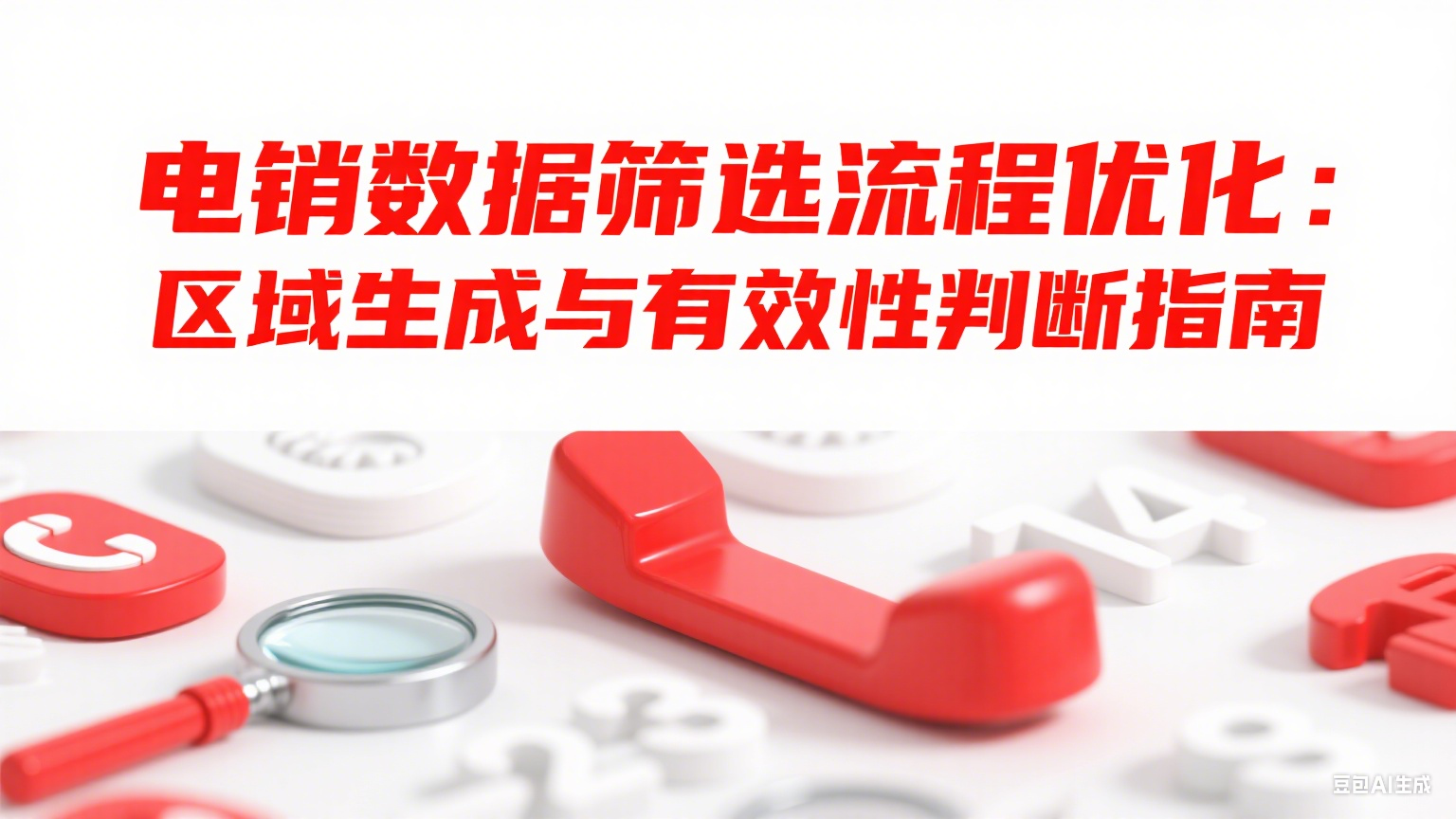  电销数据筛选流程优化：区域生成与有效性判断指南