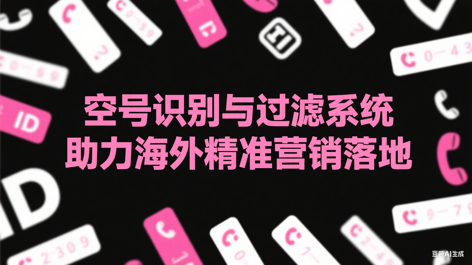 空号识别与过滤系统助力海外精准营销落地