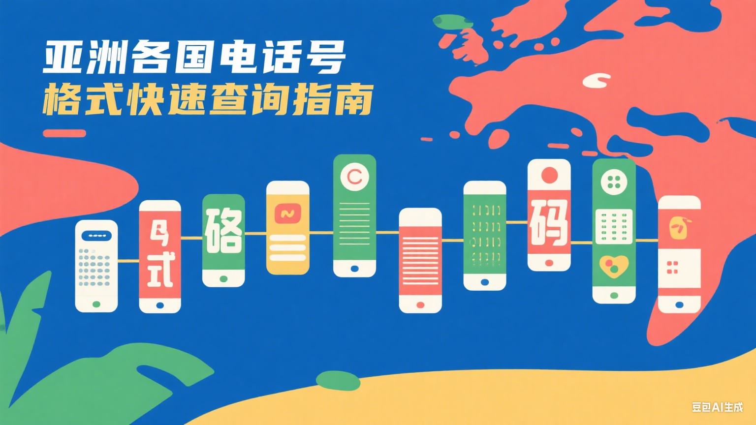 亚洲各国电话号码格式快速查询与处理指南