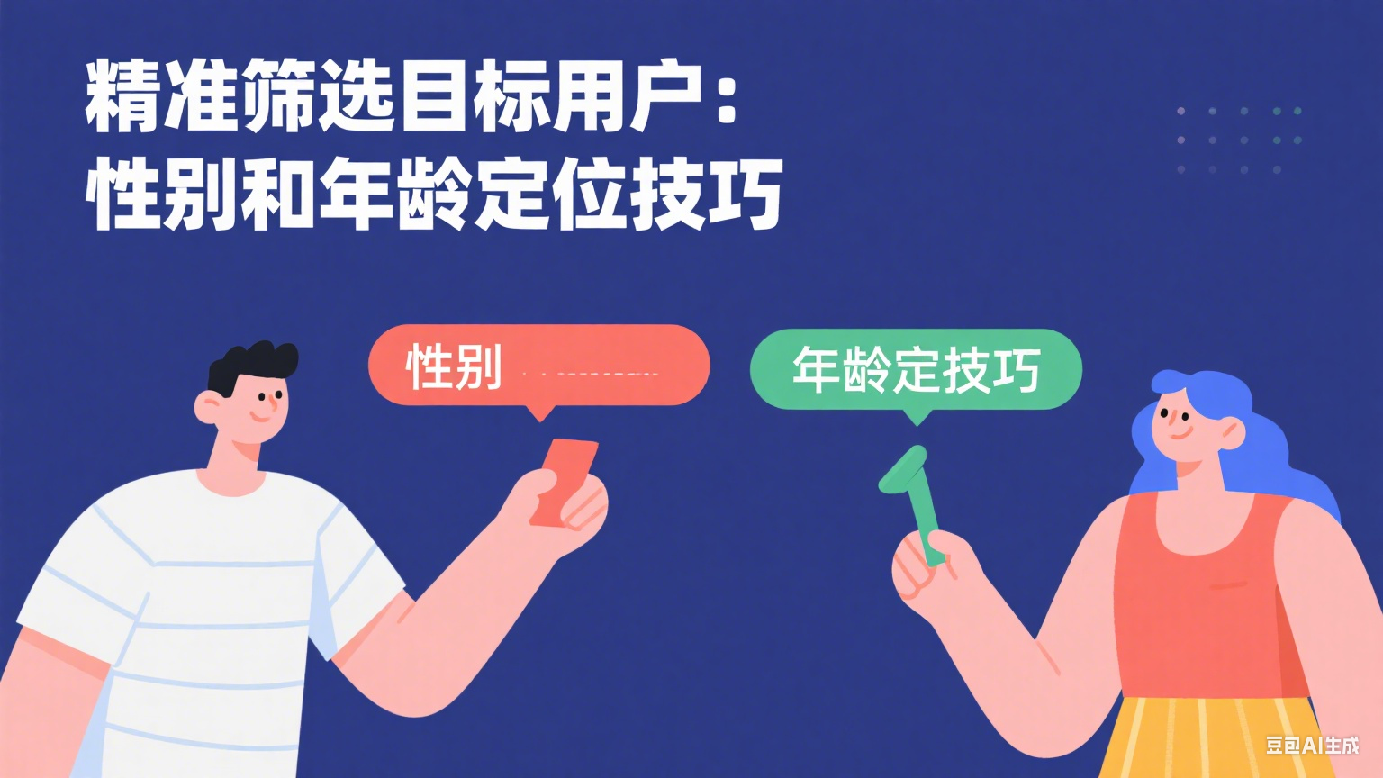 精准筛选目标用户：性别和年龄定位技巧