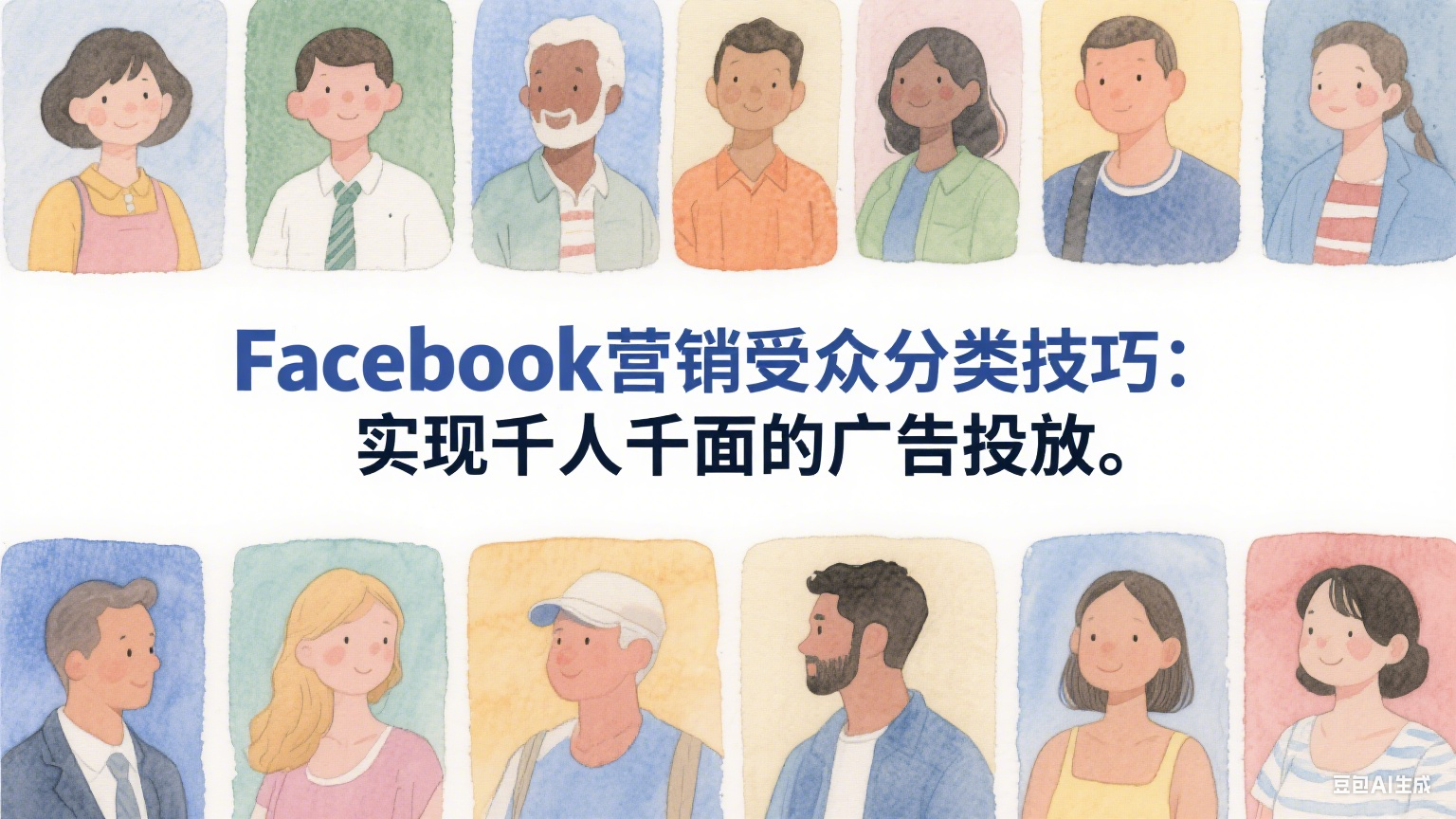 Facebook营销受众分类技巧：实现千人千面的广告投放