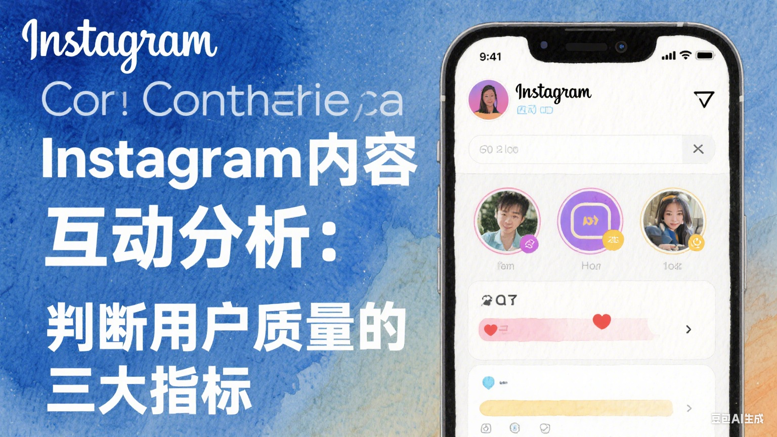 Instagram内容互动分析：判断用户质量的三大指标