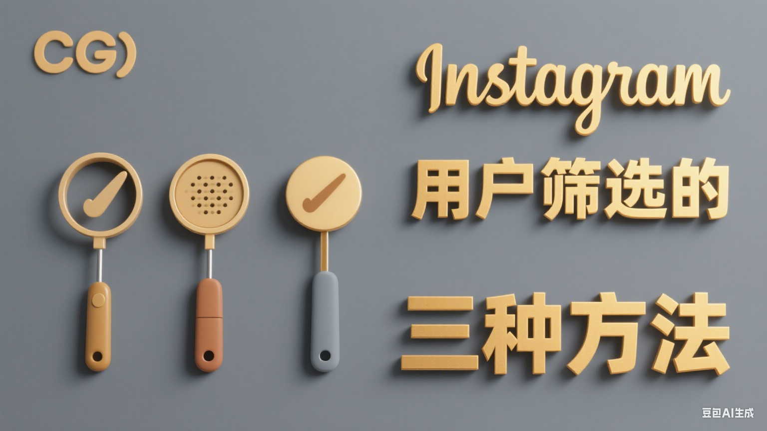 Instagram用户筛选的三种方法 - 精准定位目标受众的策略