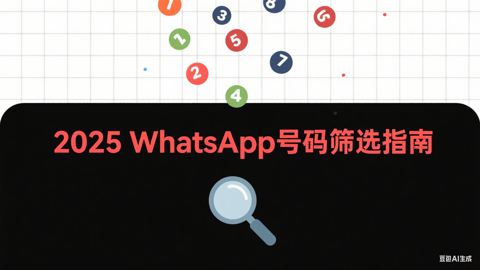 2025最新WhatsApp号码筛选实操指南：空号检测+商业号识别全覆盖