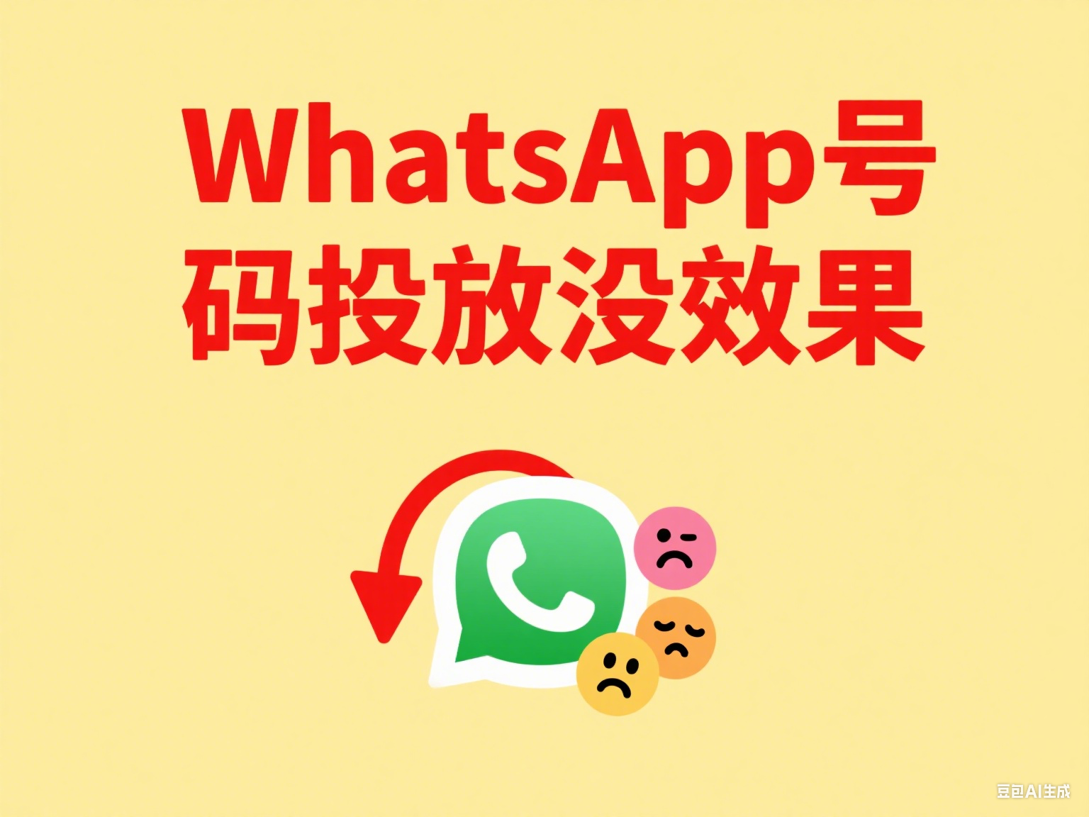  WhatsApp号码投放没效果？可能你漏做了这三个筛选动作